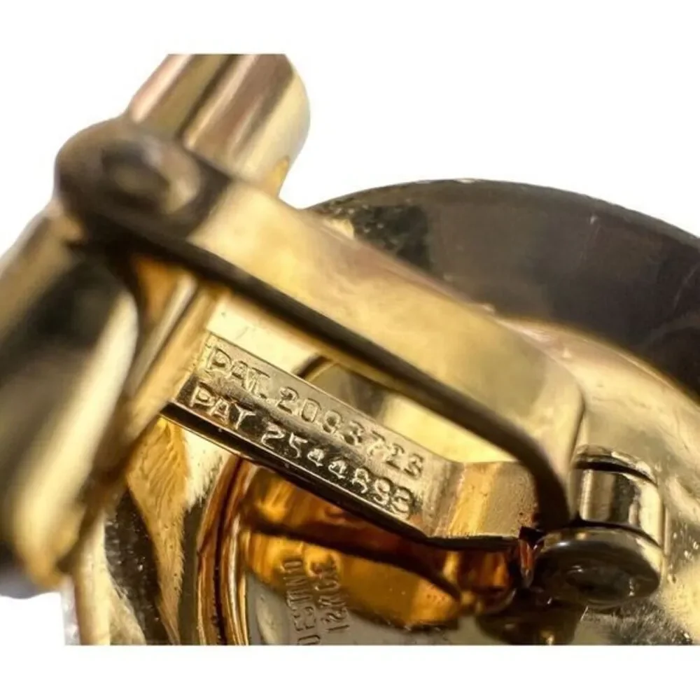 Signed‎ Destino Men's Cufflinks 1/20 12K Gold Filled 1